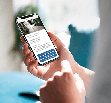 Trendmarke entwickelt innovative Nachsorge-App