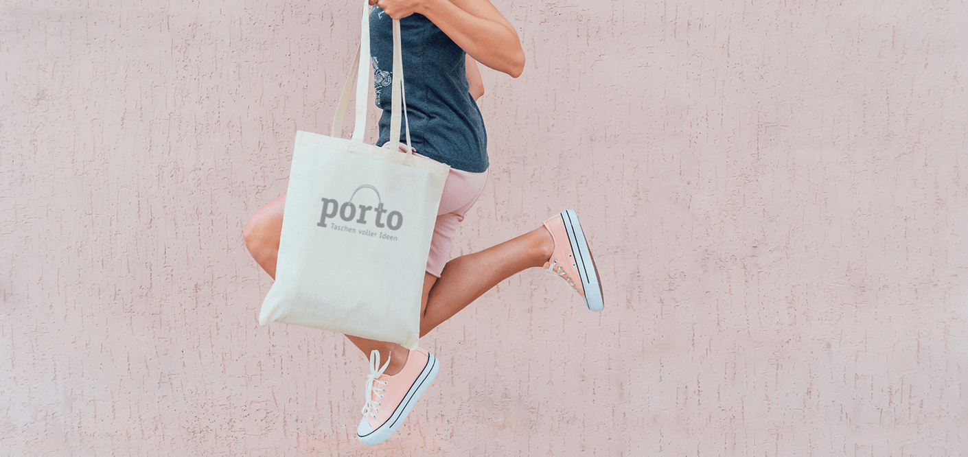 Trendmarke und <h1><span class="turquoise">Porto</span><br /> The brand for individual carrier bags from the Remstal</h1>